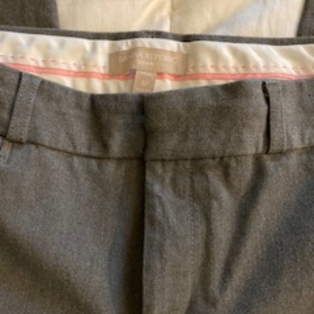 Gray slacks, Banana Republic, 8P, Sloan